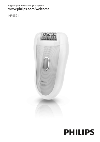 Philips HP6521 User Guide (English) - Page 1