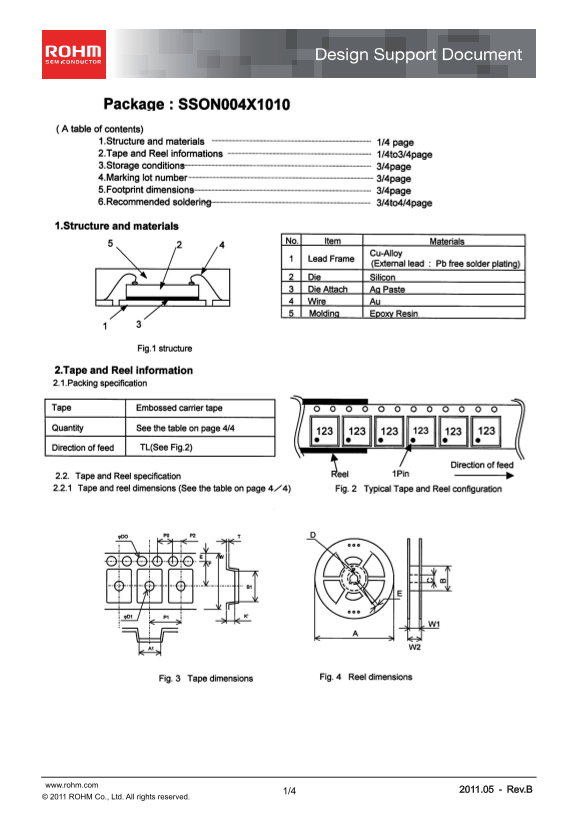 ROHM SSON004X1010 User Guide - Page 1