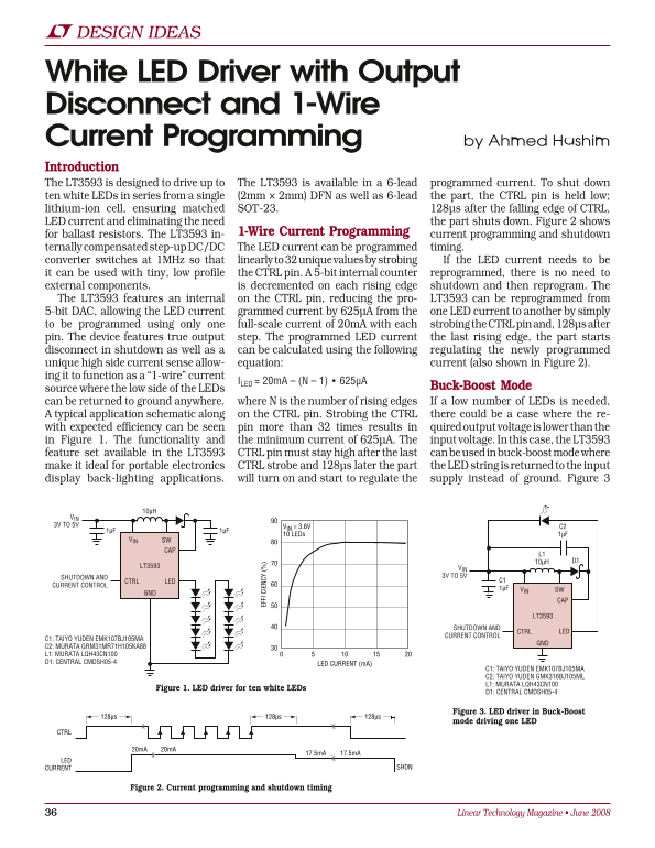 LINEAR LTC3593 User's Manual - Page 1