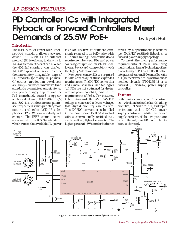 LINEAR LTC4269 User's Manual - Page 1