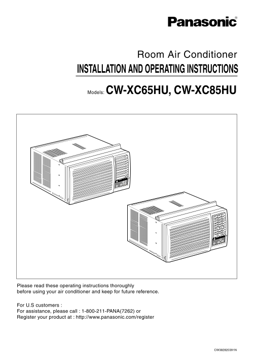 Panasonic CWXC65HU User Guide - Page 1
