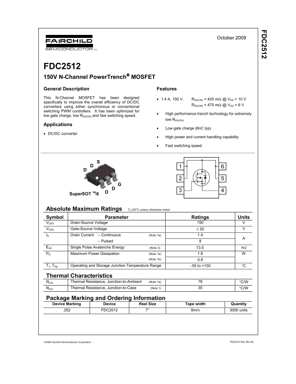 Fairchild FDC2512 User Guide - Page 1