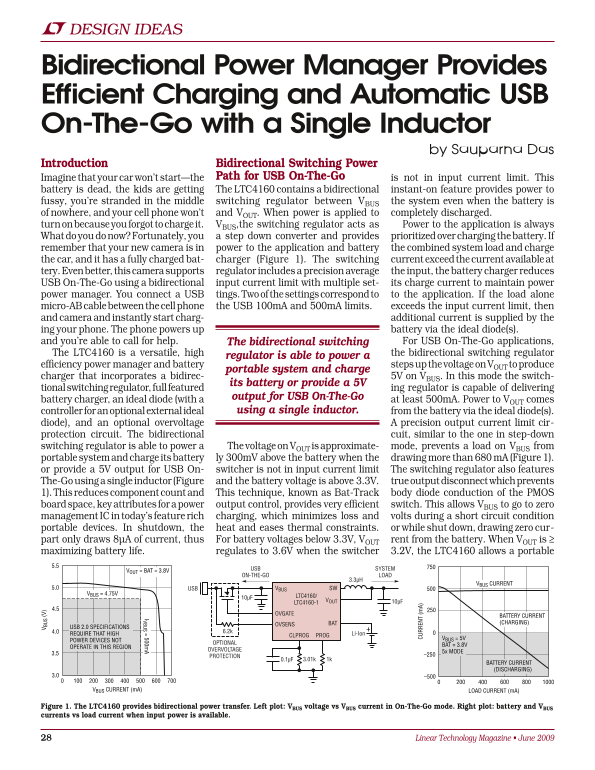 LINEAR LTC4160 User Guide - Page 1