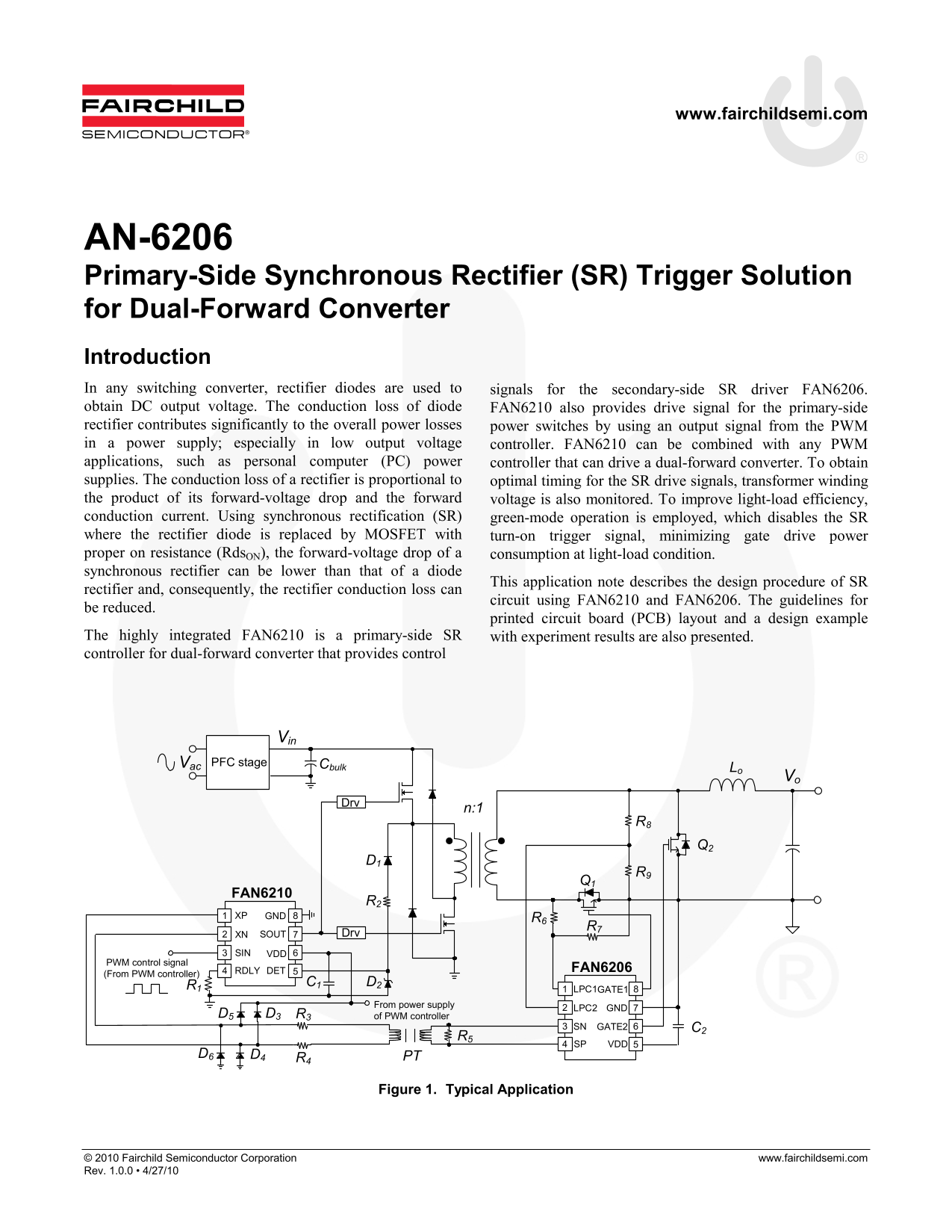 Fairchild AN-6206 User's Manual - Page 1