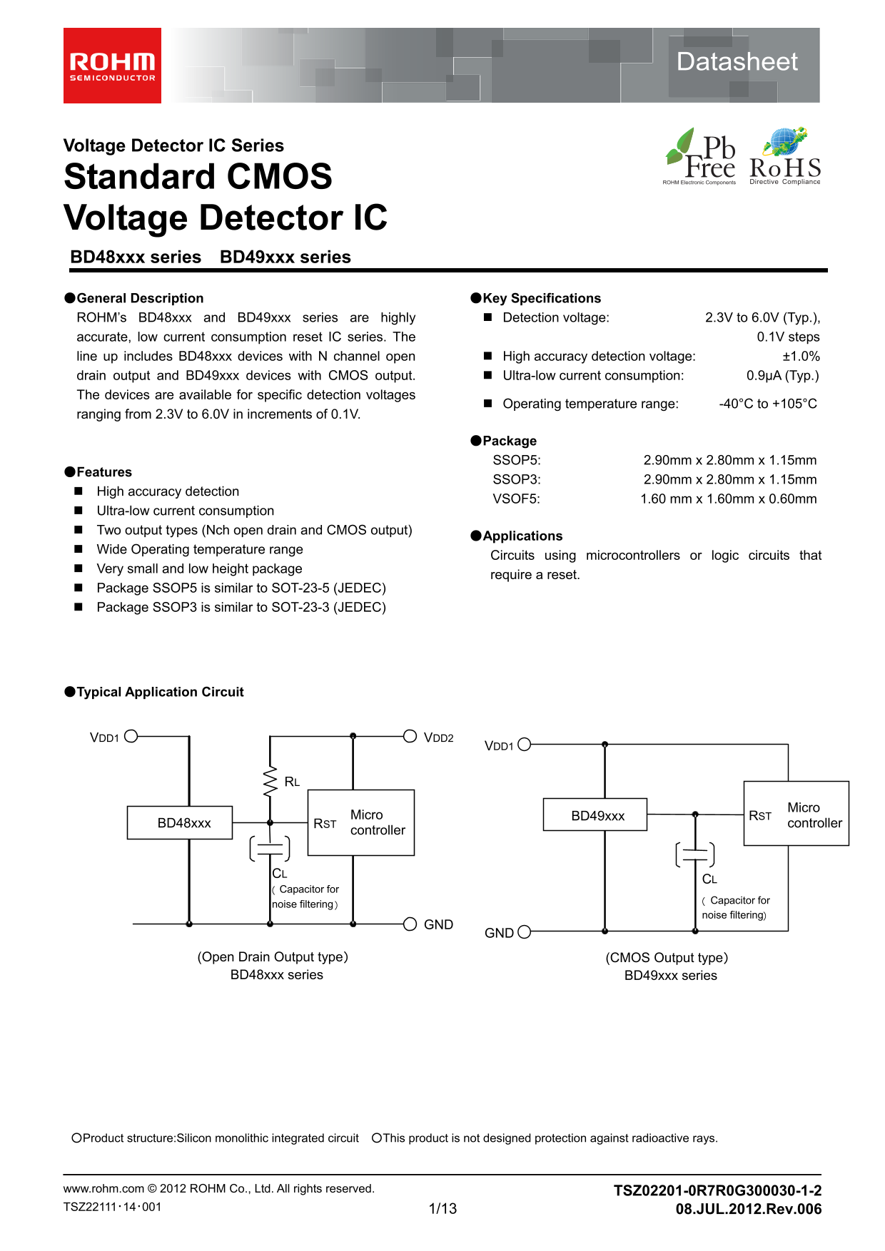 ROHM BD4932FVE User Guide - Page 1