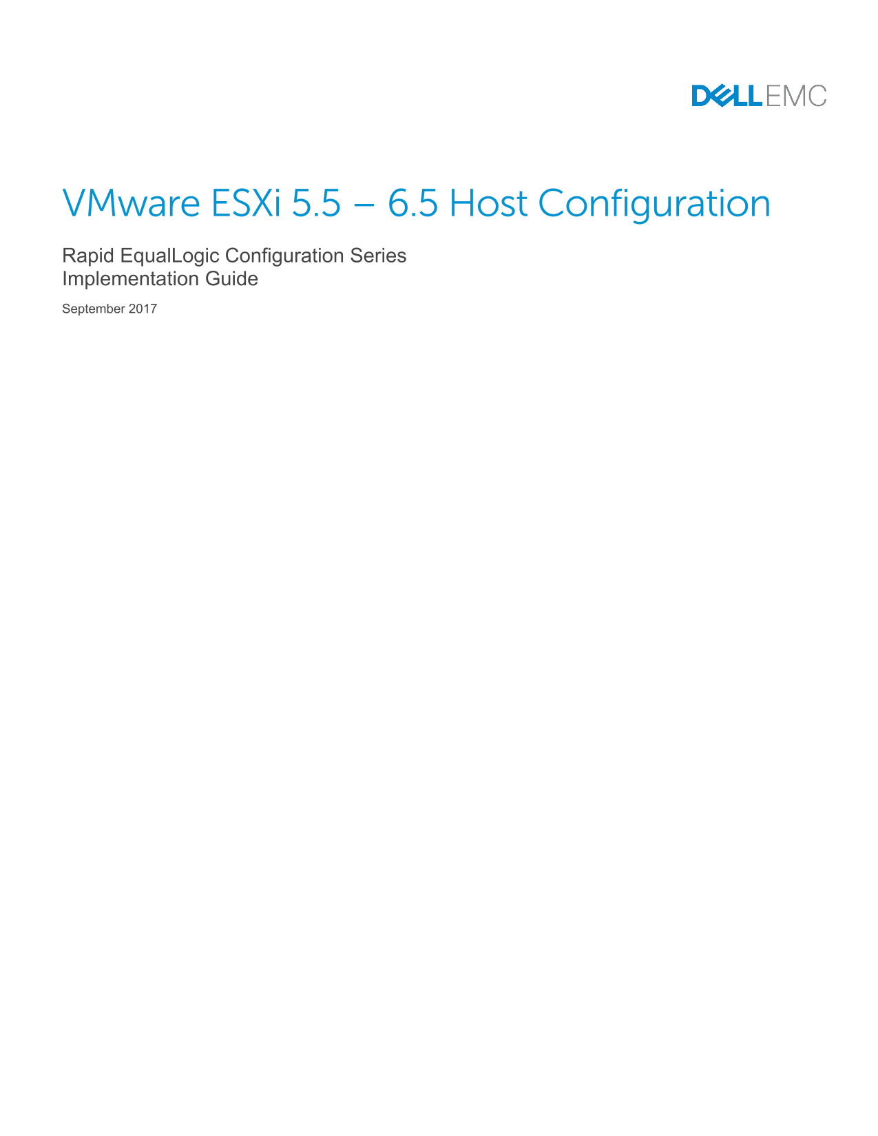 Dell ESXi 5.5 - 6.5 User Guide - Page 1
