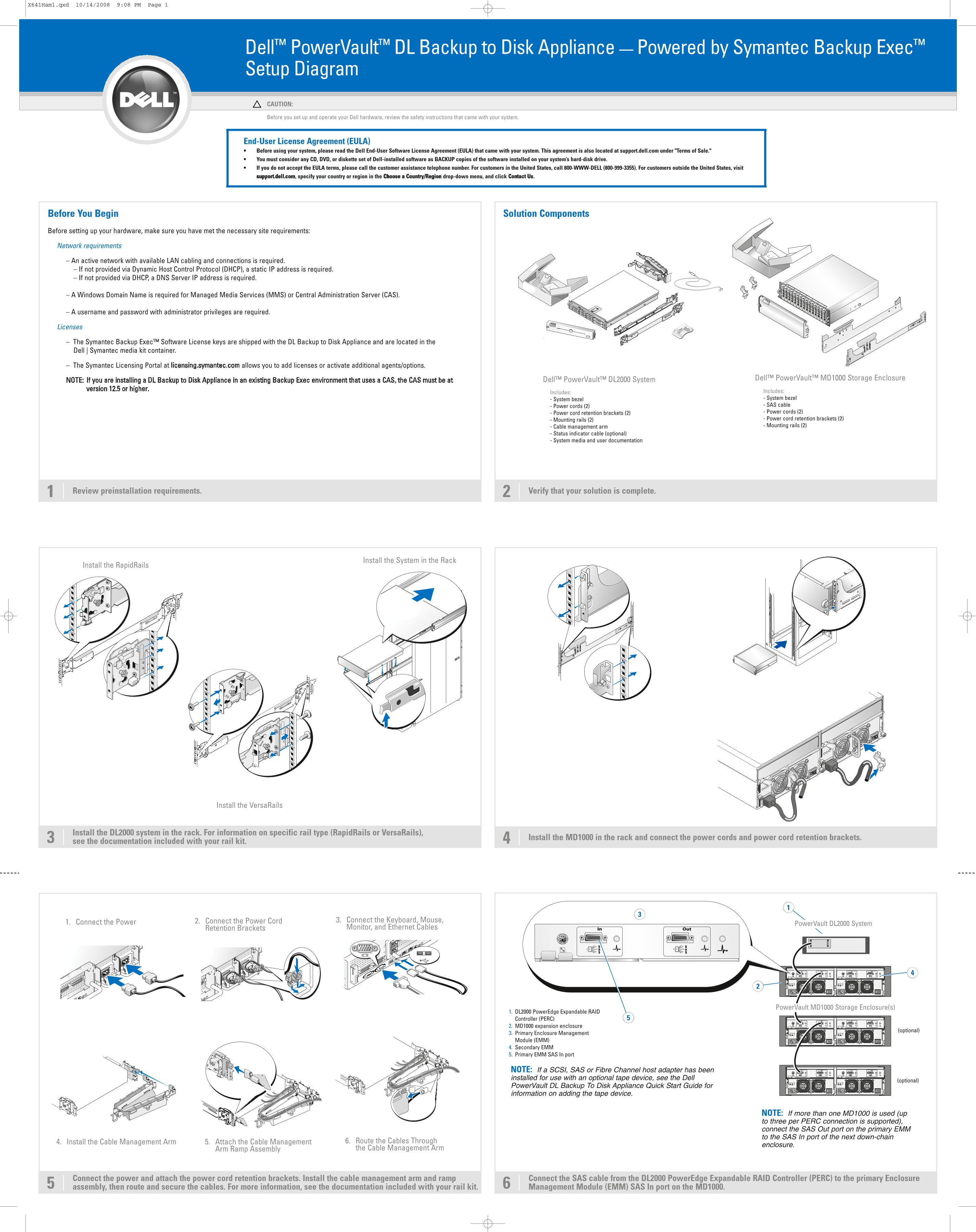 Dell Setup Diagram User's Manual - Page 1