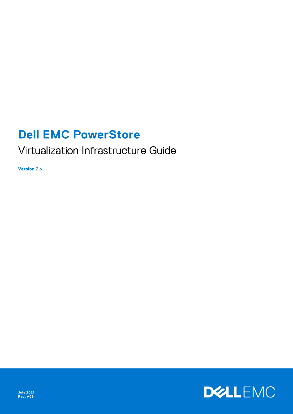 Dell EMC PowerStore Virtualization Infrastructure Guide - Page 1