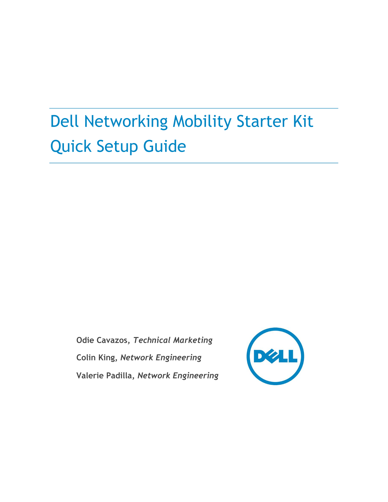 Dell Instant 6.1.3.1-3.0.0.0 Mobility Starter Kit Quick Setup Guide - Page 1