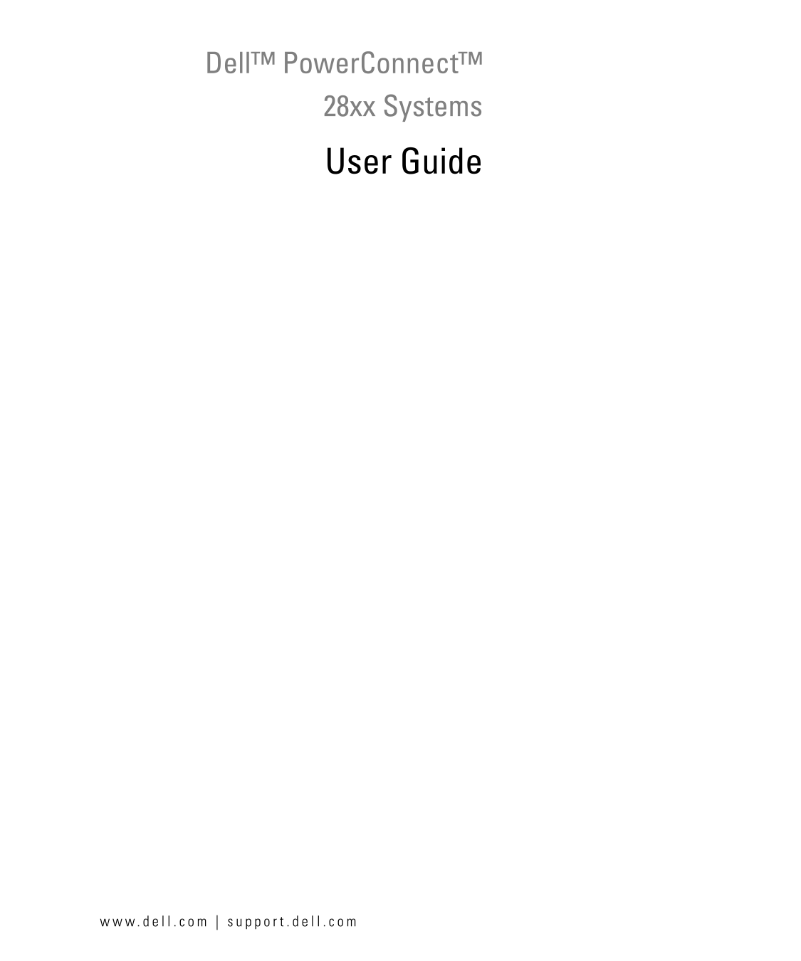 Dell PowerConnect 2816 User's Guide - Page 1