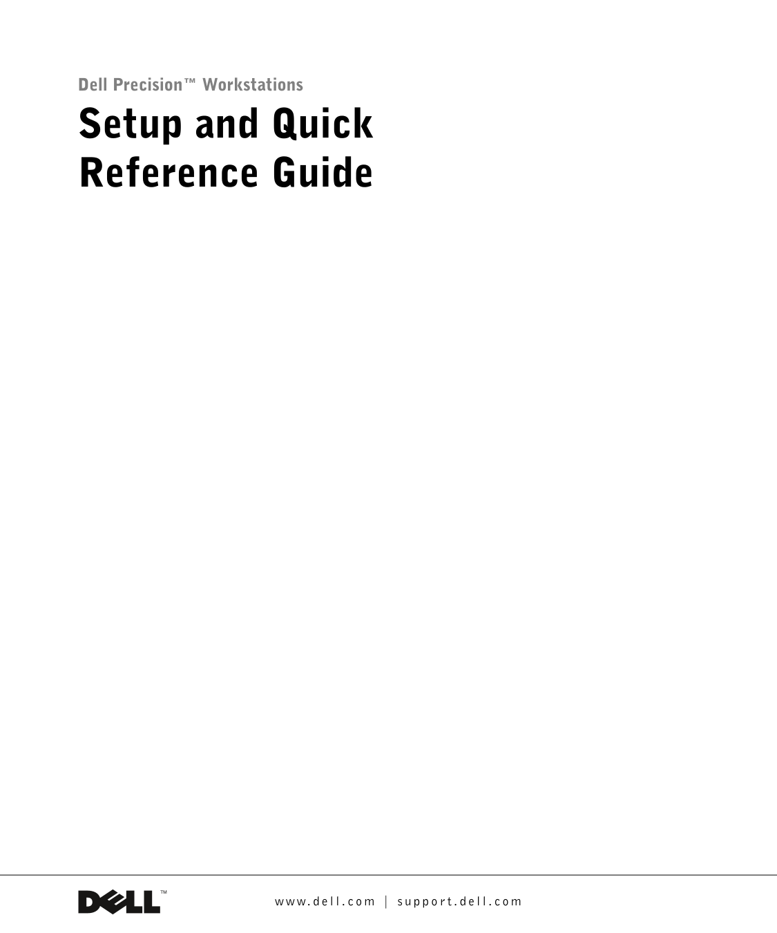 Dell SG Setup Guide - Page 1