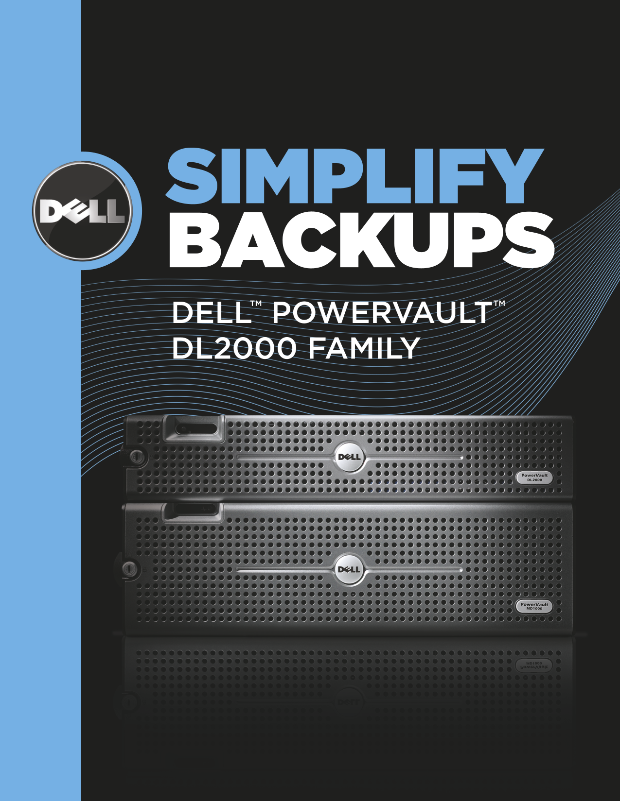 Dell CommVault Dell PowerVault DL2000 Family Brochure - Page 1