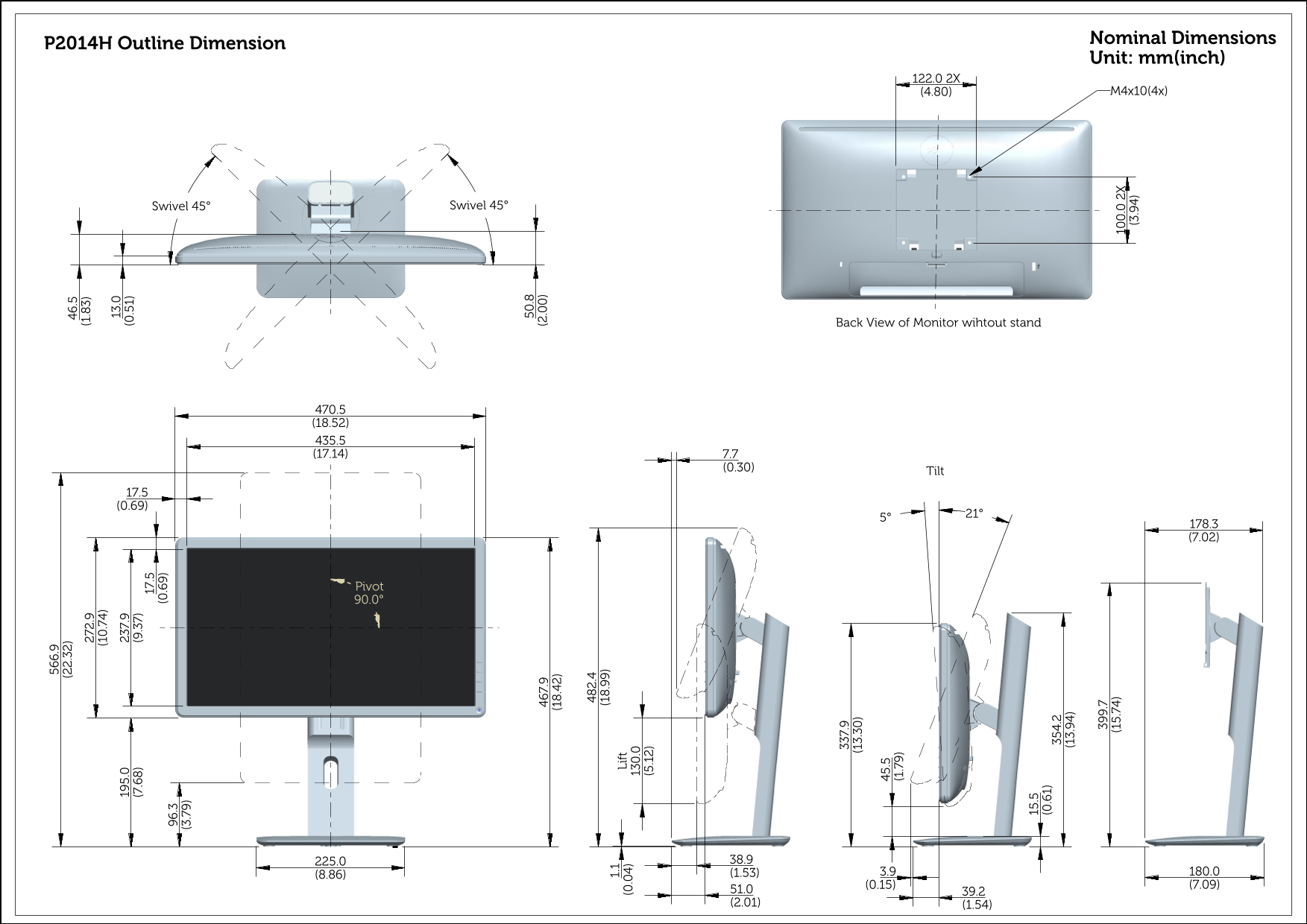 Dell Outline Drawing Instructions and User Guide - Page 1