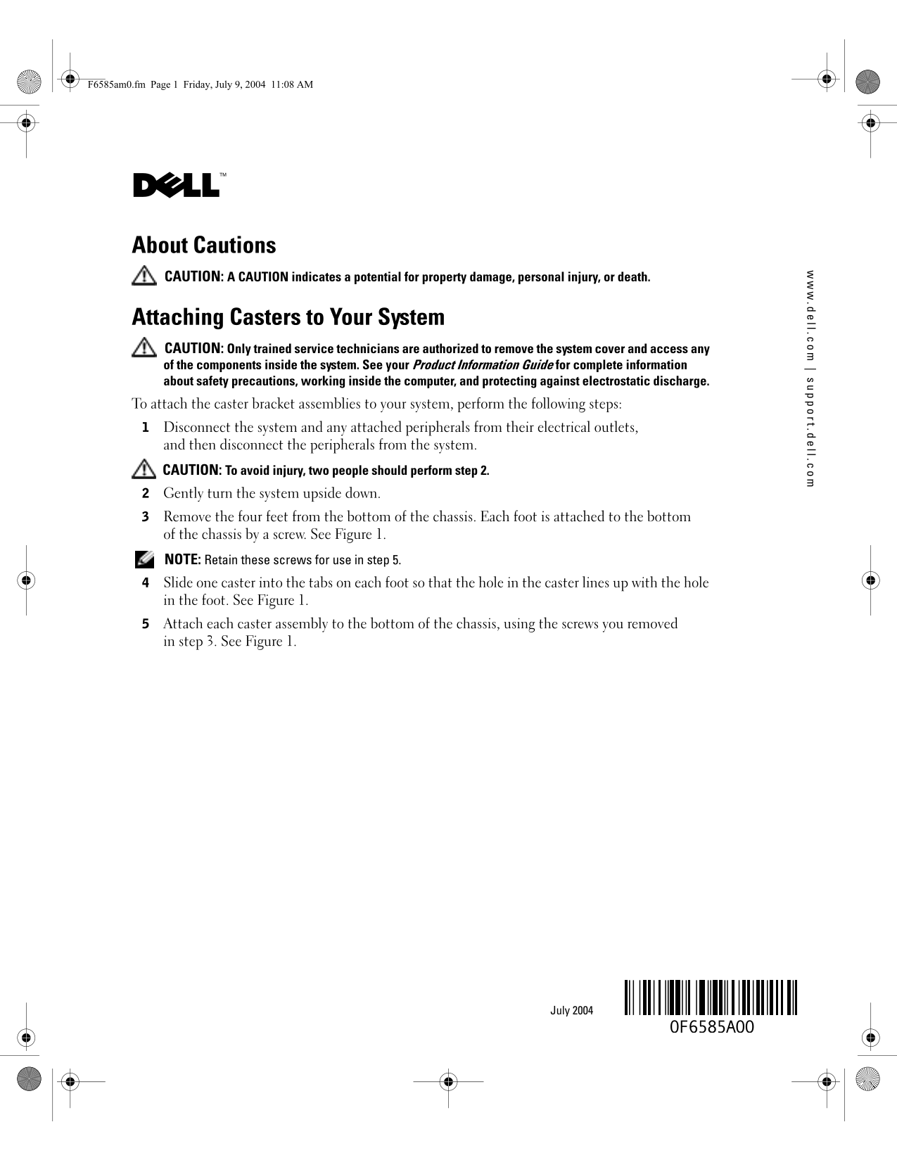 Installing Wheel on Dell System - Page 1