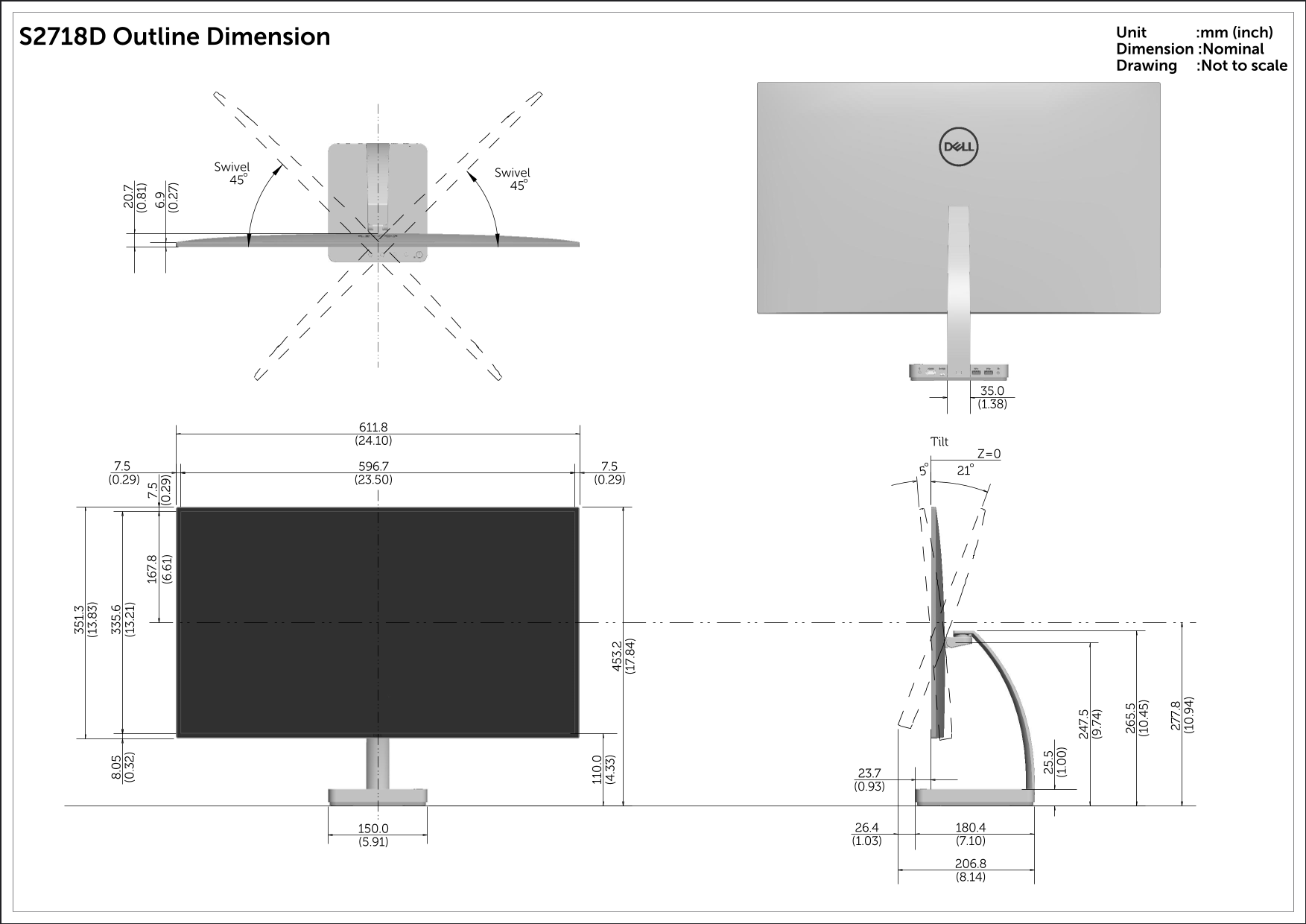 Dell S2718D Arc Guide User Manual - Page 1