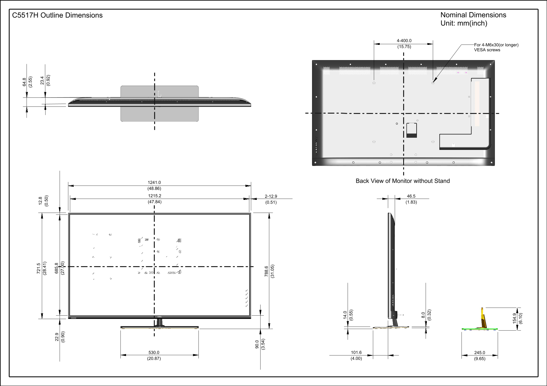 Dell Monitor C5517H User's Guide - Page 1