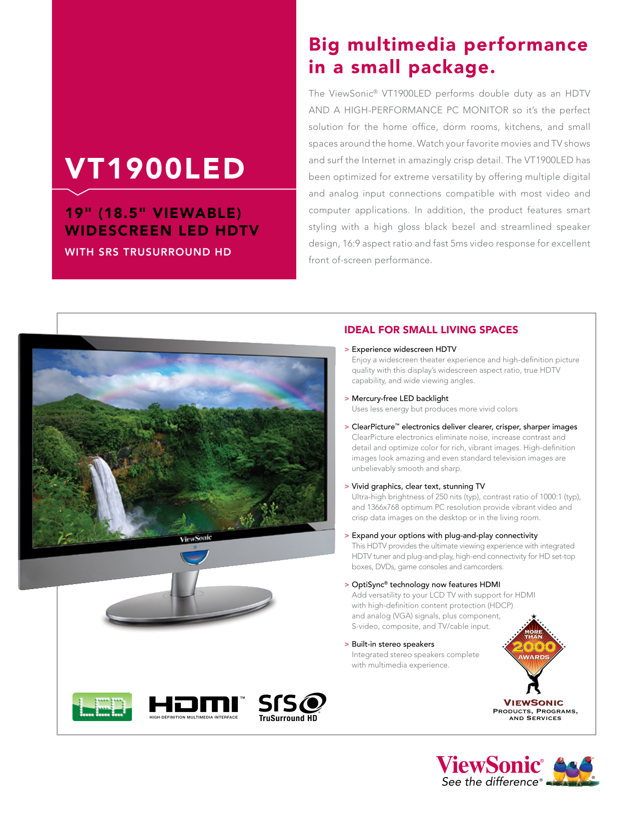 User Guide for Dell VT1900LED - Page 1