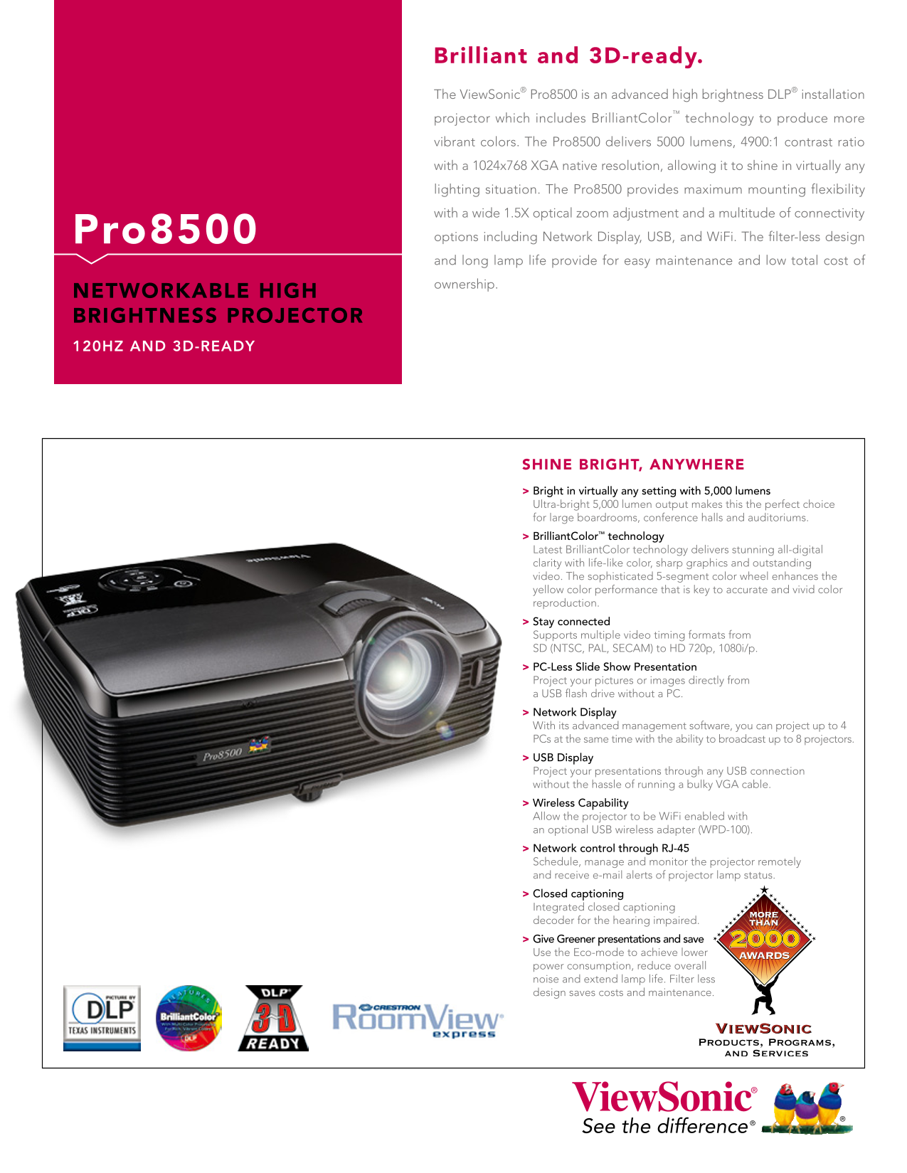 User Guide for Dell Pro8500 - Page 1