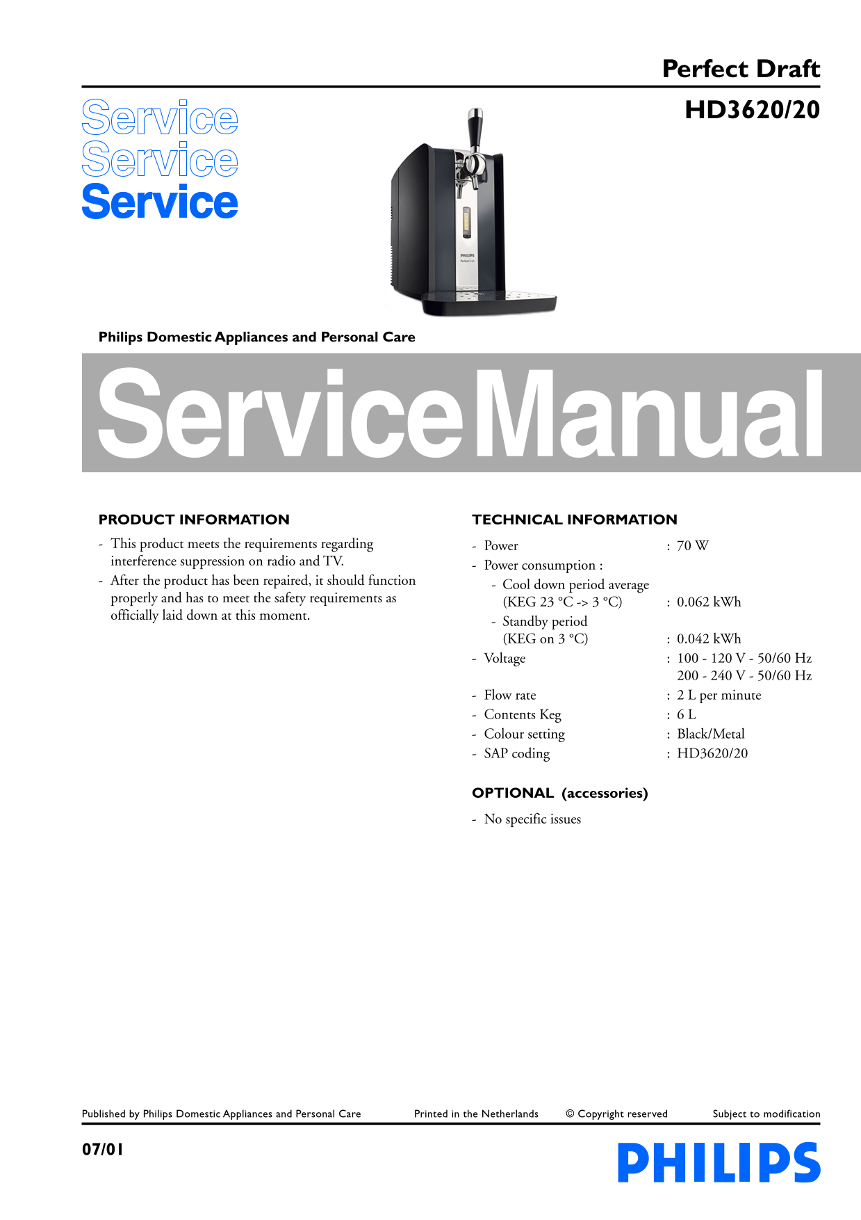 Philips HD3620 20 User Guide - Page 1