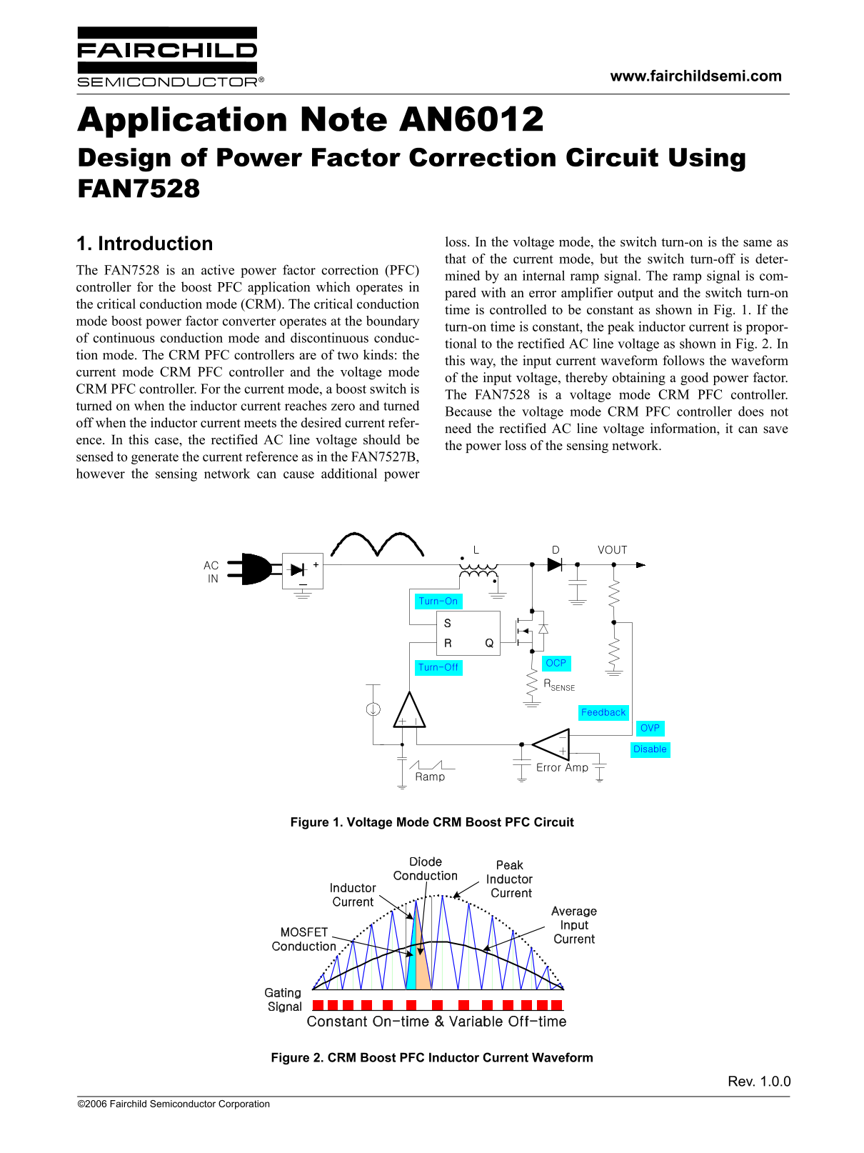 Fairchild AN6012 Specifications Sheet - Page 1