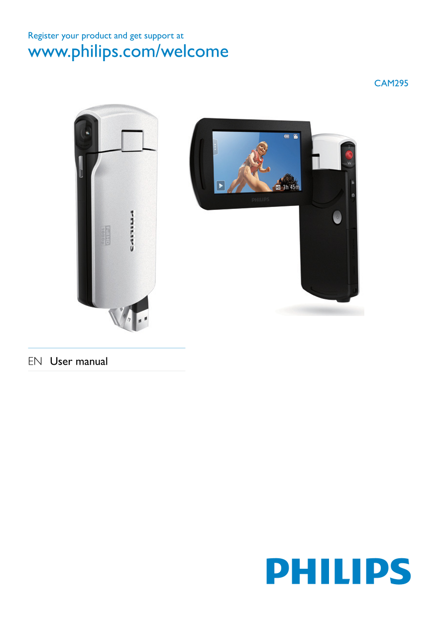 Philips CAM295 Usage Instructions (English) - Page 1