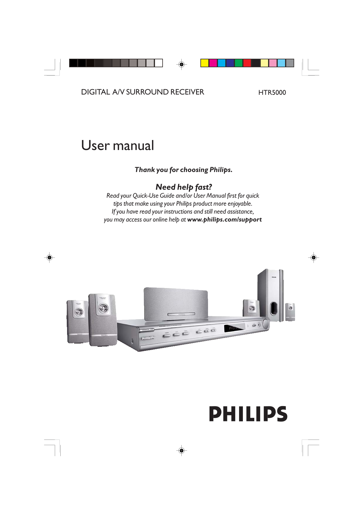 Philips HTR5000 User Guide - Page 1