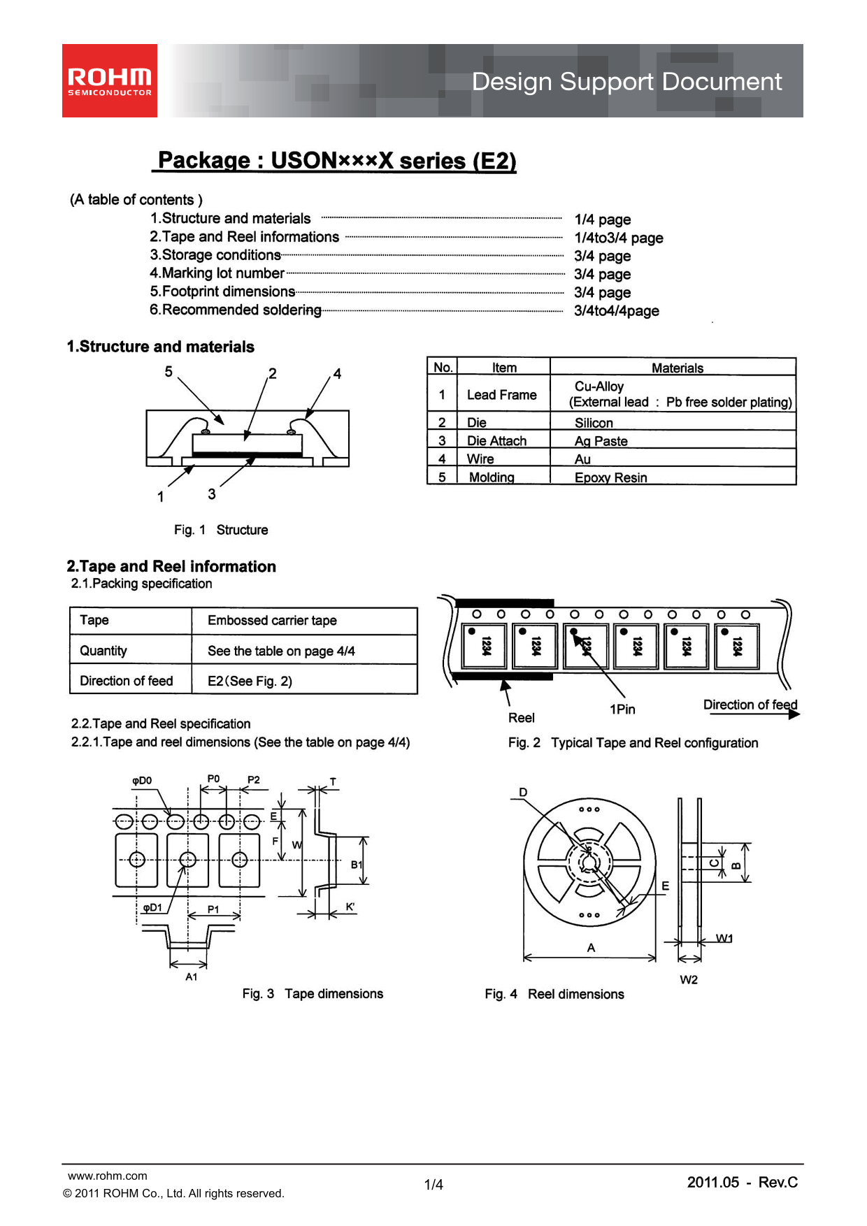 ROHM USONxxxX series(E2) User Guide - Page 1