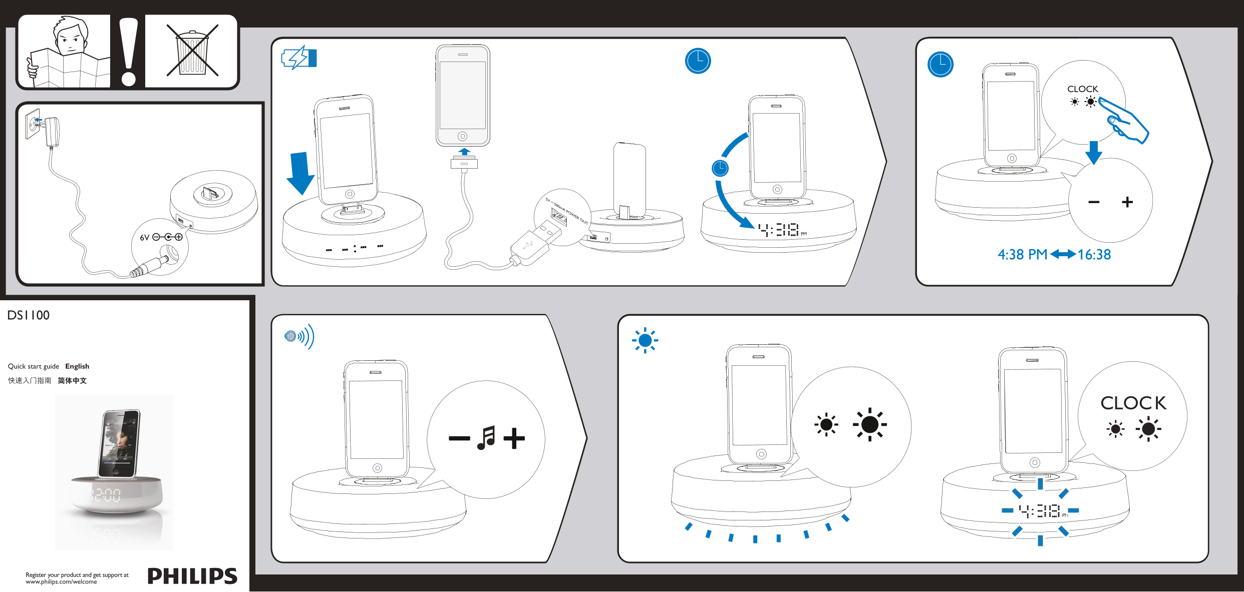 Philips DS1100 User Guide User Manual - Page 1